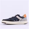 Ambitious AKTIF Low Top Laced Trainer - Navy Orange